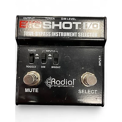 Used Radial Engineering Bigshot I/O True Bypass Selector Pedal