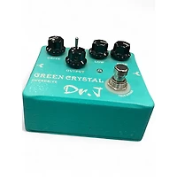 Used Dr. J Pedals D-50 Green Crystal Overdrive Effect Pedal