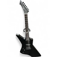 Used Esp Ltd James Hetfield Snakebyte Satin Black Solid Body Electric Guitar