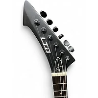 Used Esp Ltd James Hetfield Snakebyte Satin Black Solid Body Electric Guitar