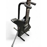 Used Esp Ltd James Hetfield Snakebyte Satin Black Solid Body Electric Guitar