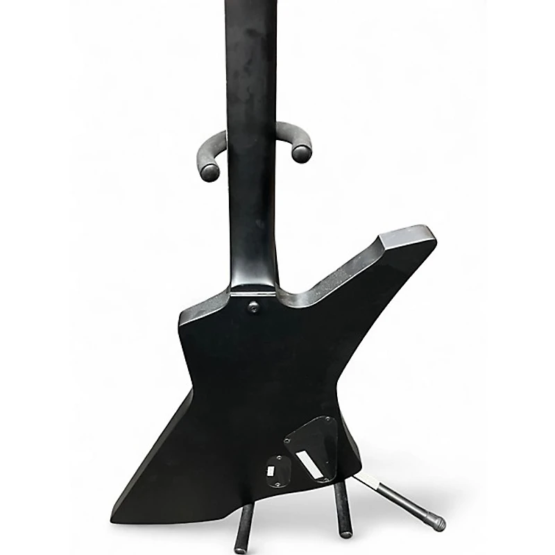 Used Esp Ltd James Hetfield Snakebyte Satin Black Solid Body Electric Guitar