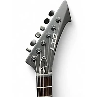 Used ESP James Hetfield Snakebyte Satin Black Solid Body Electric Guitar