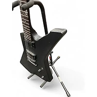 Used ESP James Hetfield Snakebyte Satin Black Solid Body Electric Guitar