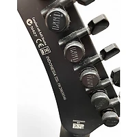 Used ESP James Hetfield Snakebyte Satin Black Solid Body Electric Guitar