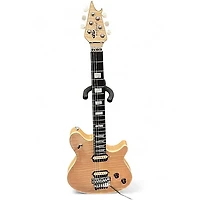 Used EVH Wolfgang USA 5A Flame Maple Top Natural Solid Body Electric Guitar