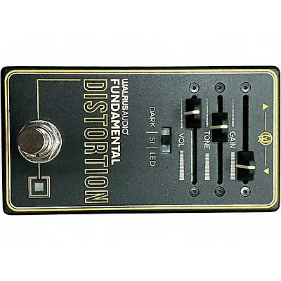 Used Walrus Audio FUNDAMENTAL DISTORTION Effect Pedal