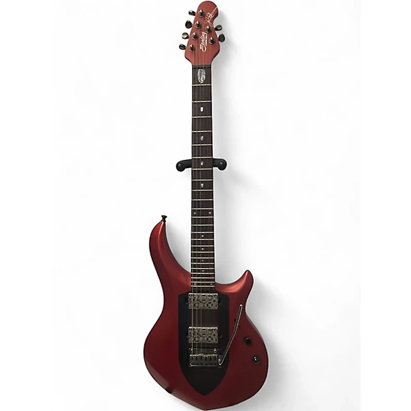 Used Sterling by Music Man JP MAJ100 Crimson Solid Body Electric Guitar