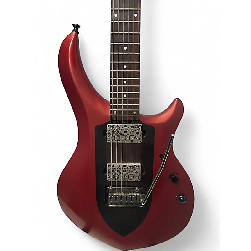 Used Sterling by Music Man JP MAJ100 Crimson Solid Body Electric Guitar