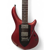 Used Sterling by Music Man JP MAJ100 Crimson Solid Body Electric Guitar