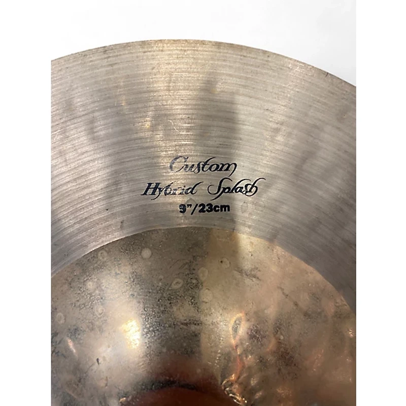 Used Zildjian 9in K Custom Hybrid Splash Cymbal