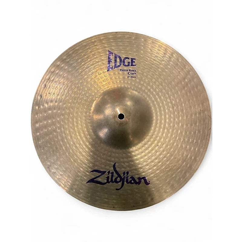 Used Zildjian 16in EDGE RAZOR ROCK CRASH Cymbal