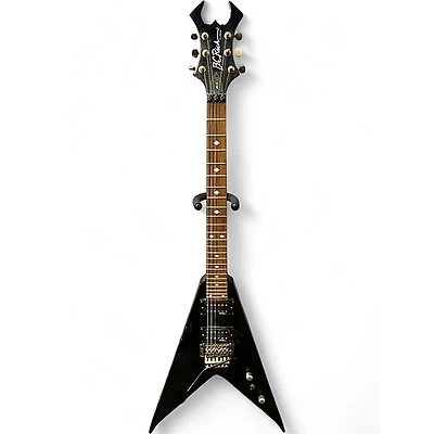 Used B.C. Rich NJ Deluxe Jr V Black Solid Body Electric Guitar