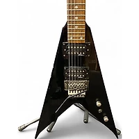 Used B.C. Rich NJ Deluxe Jr V Black Solid Body Electric Guitar