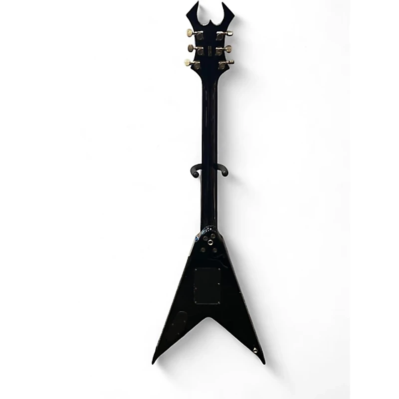 Used B.C. Rich NJ Deluxe Jr V Black Solid Body Electric Guitar