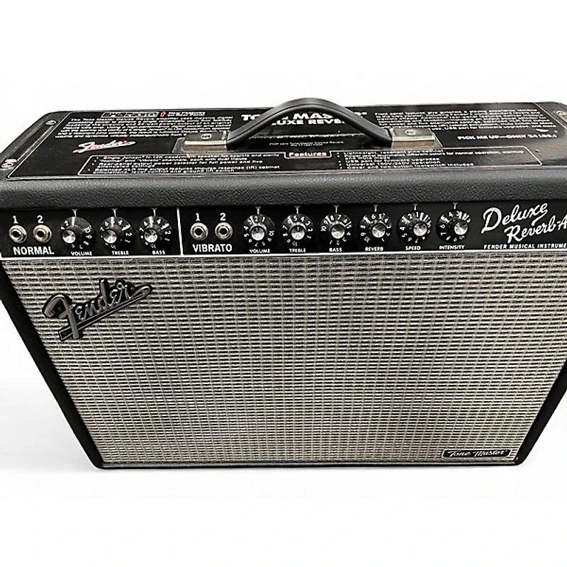 Used Fender Tone Master Deluxe Reverb Guitar Combo Amp