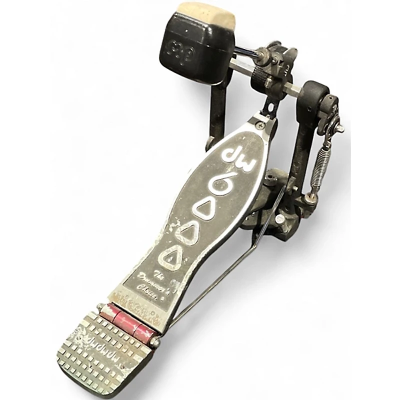 Used DW 6000 Series Nylon Strap Single Single Bass Drum Pedal