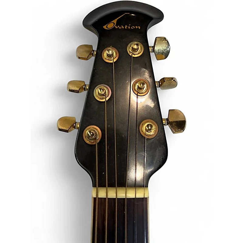 Used Ovation CC44 Celebrity Black Acoustic Electric Guitar