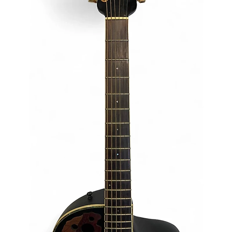 Used Ovation CC44 Celebrity Black Acoustic Electric Guitar
