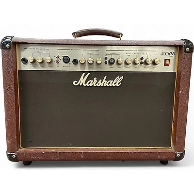 Used Marshall AS50R 50W 2X8 Acoustic Guitar Combo Amp