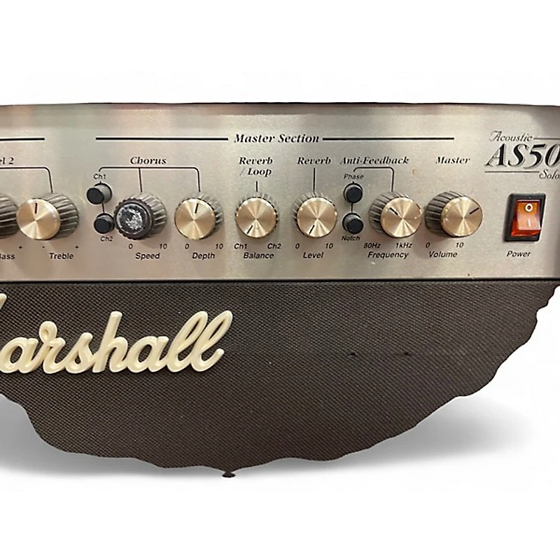 Used Marshall AS50R 50W 2X8 Acoustic Guitar Combo Amp