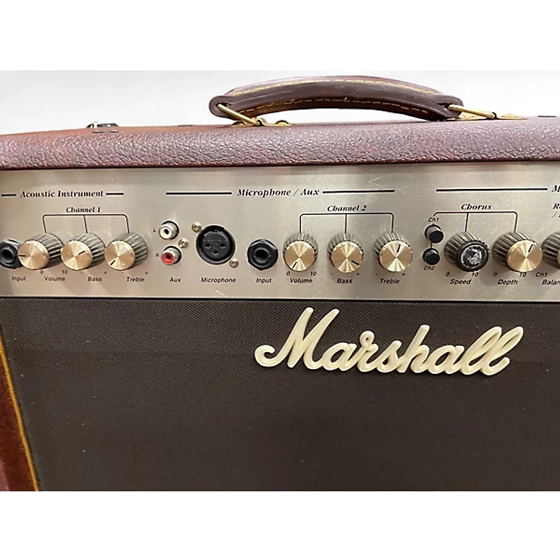 Used Marshall AS50R 50W 2X8 Acoustic Guitar Combo Amp