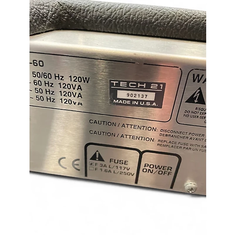 Used Tech 21 Power Engine 60 60W 1X12 Guitar Combo Amp