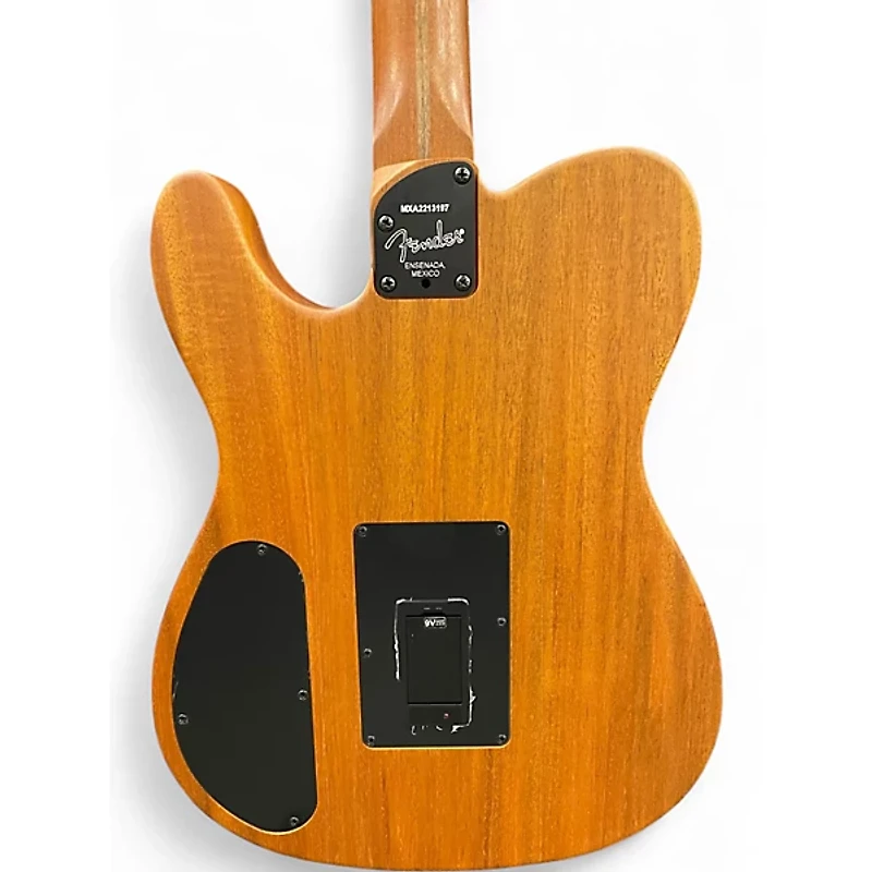 Used Fender Acoustasonic Player Telecaster SHADOW BURST Acoustic Electric Guitar