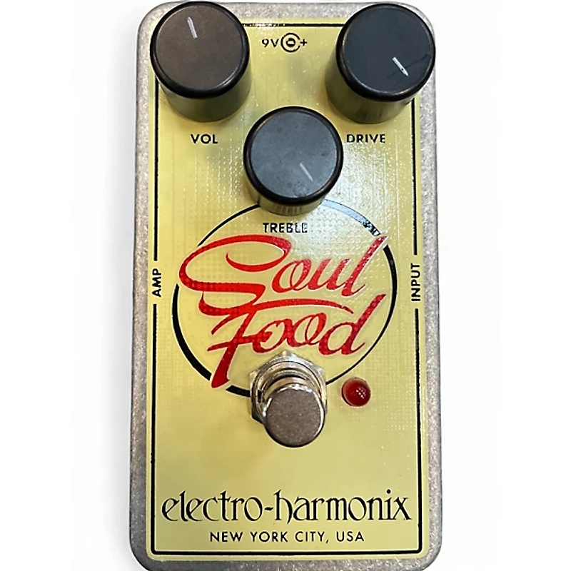 Used Electro-Harmonix Soul Food Overdrive Effect Pedal