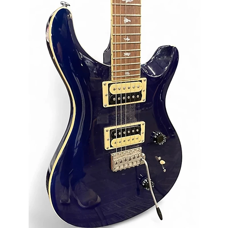 Used PRS SE Standard 24 Blue Solid Body Electric Guitar