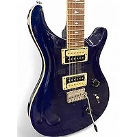 Used PRS SE Standard 24 Blue Solid Body Electric Guitar