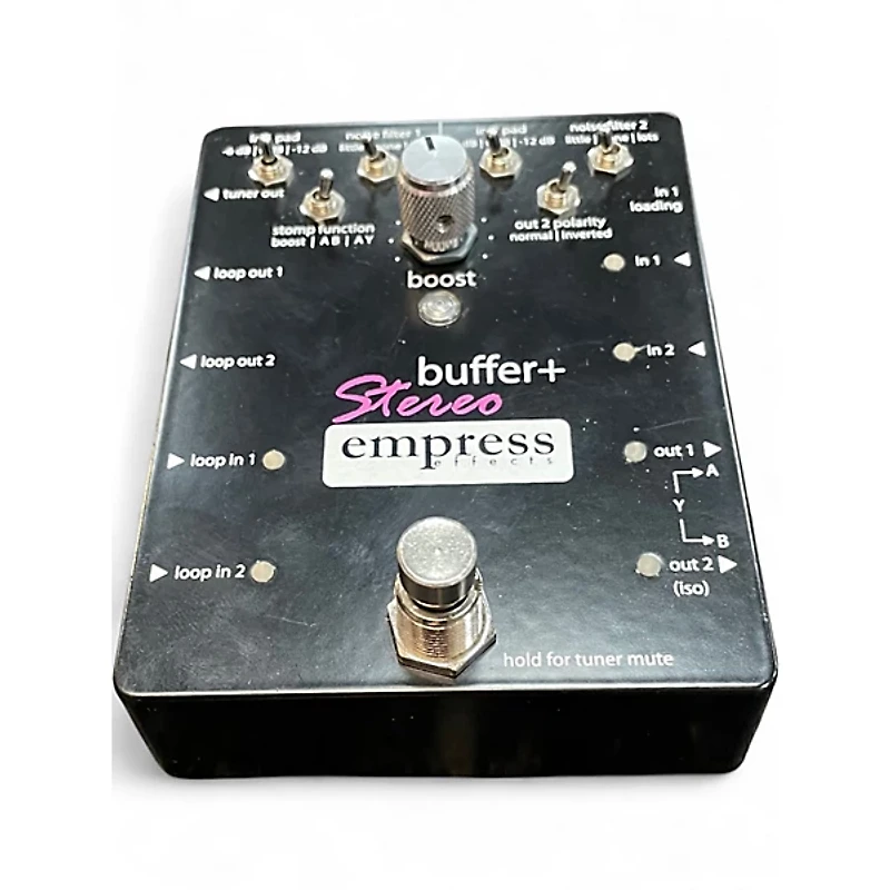 Used Empress Effects Buffer+ Analog I/O Interface with Switchable Boost Guitar Pedal