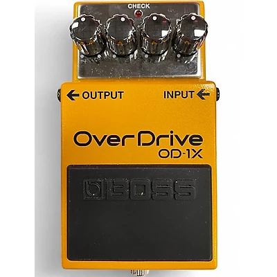 Used BOSS OD1X Overdrive Effect Pedal
