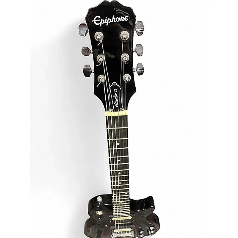 Used Epiphone LES PAUL STUDIO LT Black Solid Body Electric Guitar