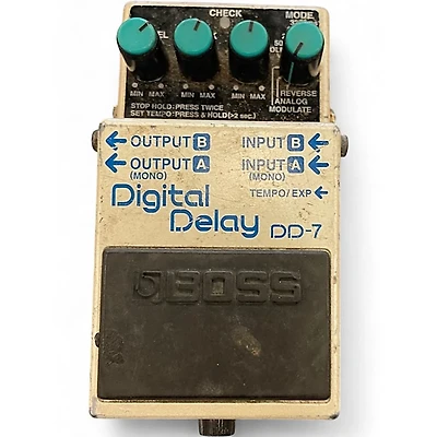 Used BOSS DD7 Digital Delay Effect Pedal