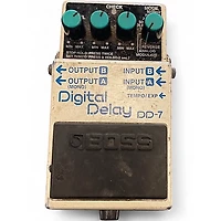 Used BOSS DD7 Digital Delay Effect Pedal