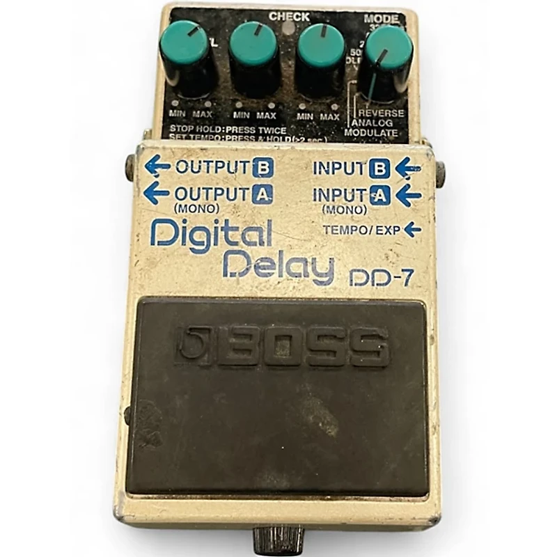 Used BOSS DD7 Digital Delay Effect Pedal
