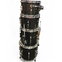 Used Ludwig 5 Piece Club Date GREEN SPARKLE Drum Kit