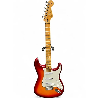 Used Fender Player II Stratocaster Chambered Ash Aged Cherry Burst Solid Body Electric Guitar
