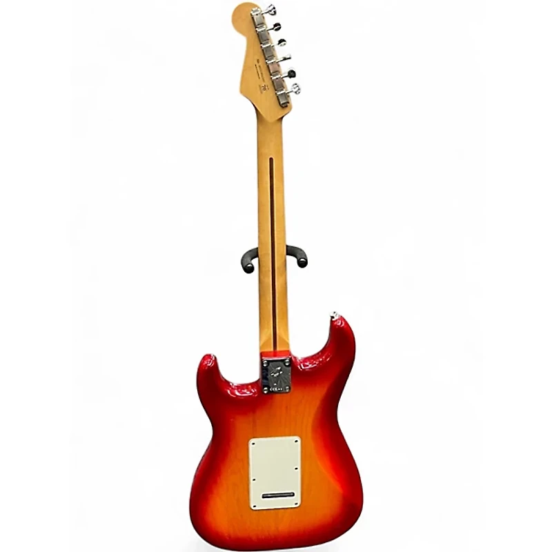 Used Fender Player II Stratocaster Chambered Ash Aged Cherry Burst Solid Body Electric Guitar