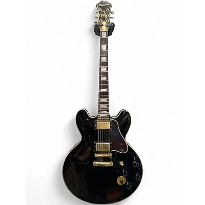 Used Epiphone BB King Lucille Black Hollow Body Electric Guitar