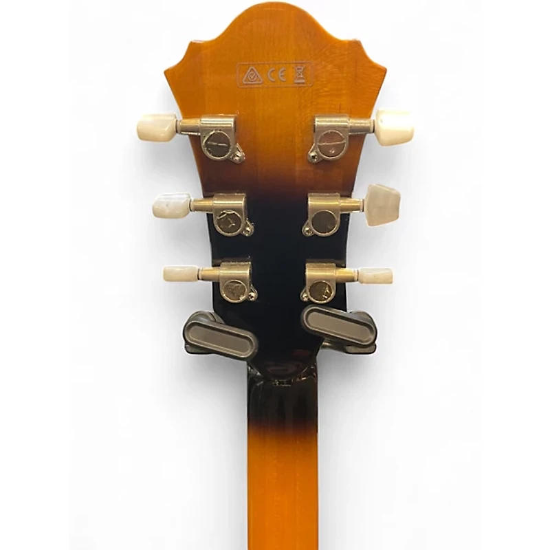 Used Ibanez GB10SE-BS George Benson Signature Brown Sunburst Hollow Body Electric Guitar