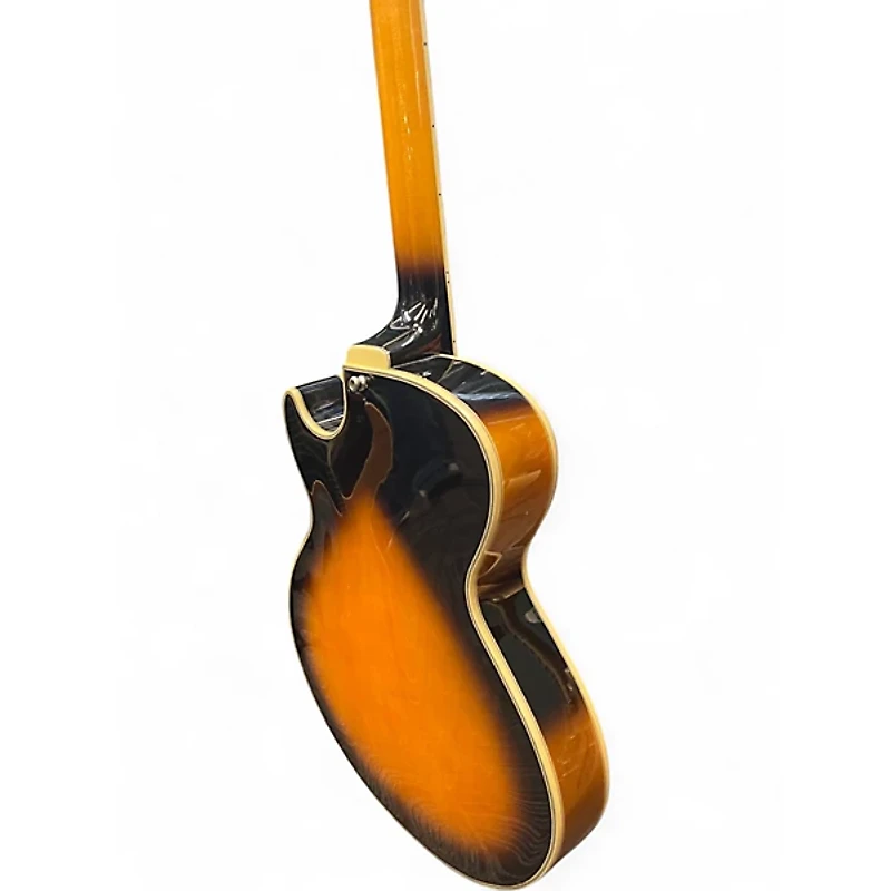 Used Ibanez GB10SE-BS George Benson Signature Brown Sunburst Hollow Body Electric Guitar