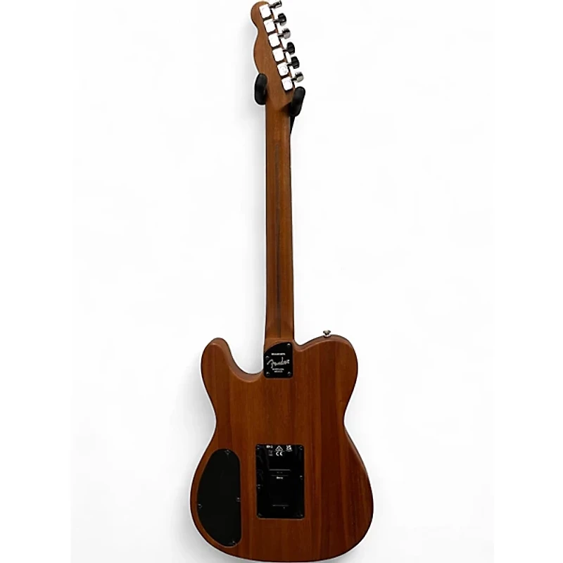 Used Fender Acoustasonic Player Telecaster Alpine White Acoustic Electric Guitar