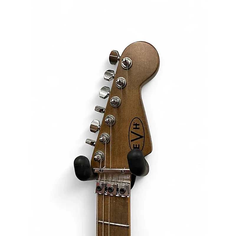 Used EVH Striped Series Frankie Red Solid Body Electric Guitar