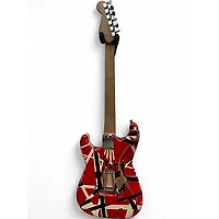 Used EVH Striped Series Frankie Red Solid Body Electric Guitar