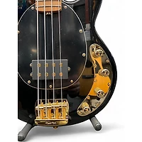 Used Ernie Ball Music Man Stingray H Black Electric Bass Guitar