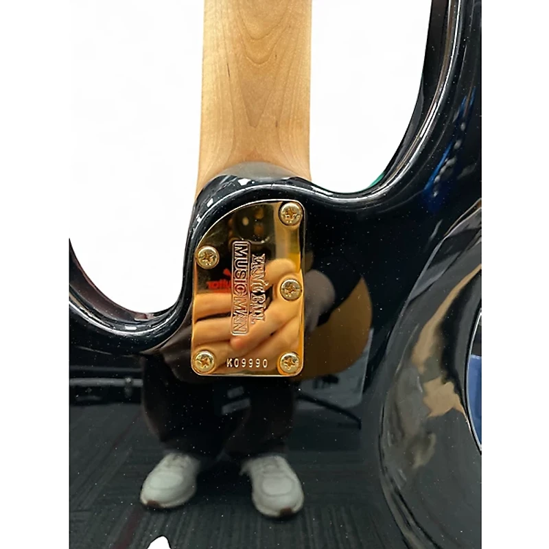 Used Ernie Ball Music Man Stingray H Black Electric Bass Guitar