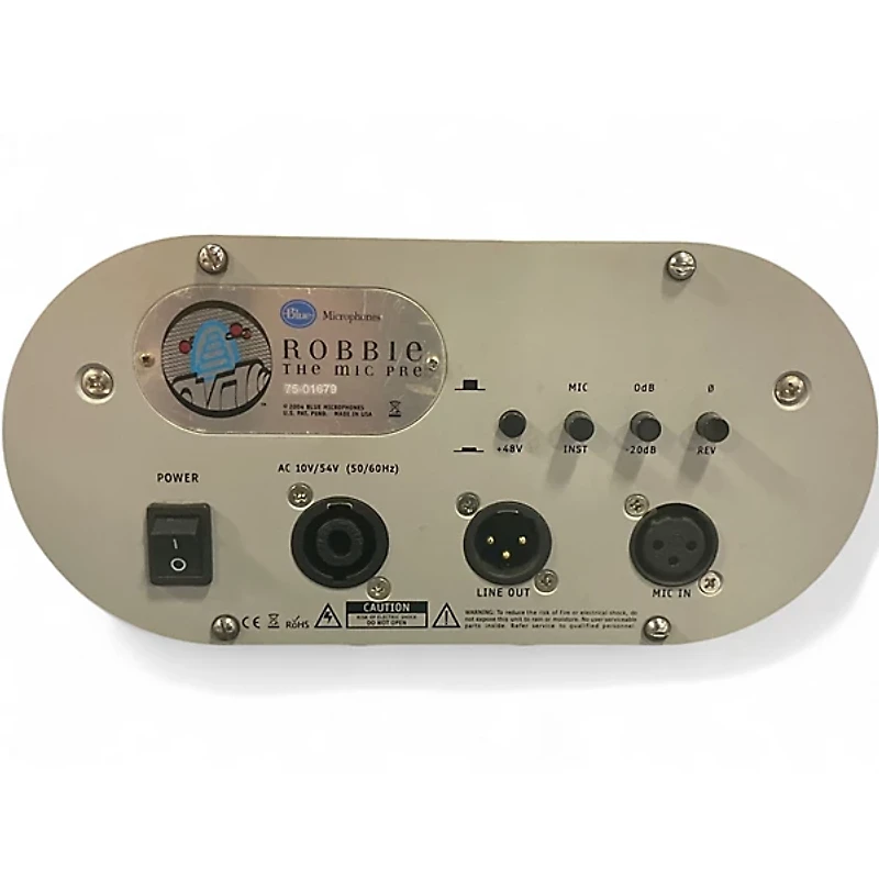 Used Blue Robbie Tube Microphone Preamp