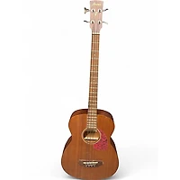 Used Ibanez PCBE12MH-OPN Mahogany Acoustic Bass Guitar